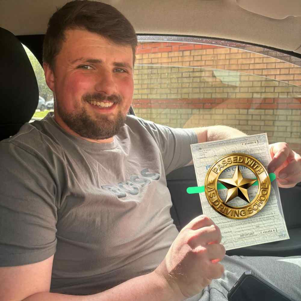 Passed with Us: Driving Lessons Bromborough, lessons for beginners, qualified instructors, and fully trained tutors. Book now to pass your test.