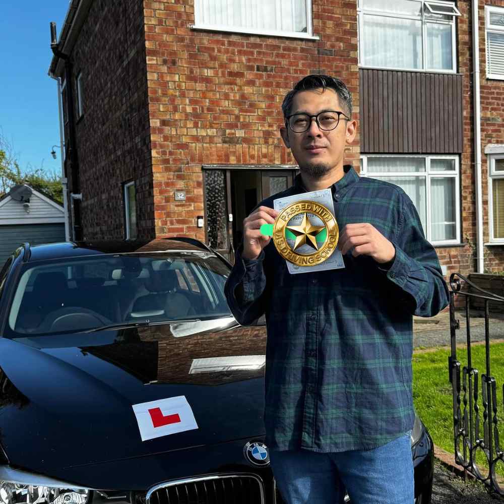 Passed with Us—Driving Lessons Bromborough: package deals, ADI Registered instructors, and lessons for beginners. Flexible bookings for your needs.