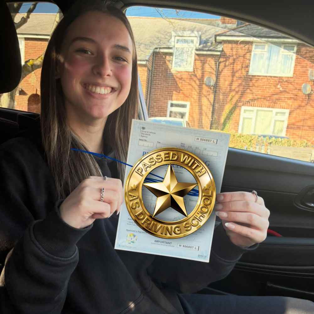 Passed with Us: Driving Lessons Bromborough, package deals, qualified instructors, and lessons for beginners. Book now to pass your test.